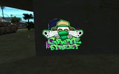 Nuevas Etiquetas Graffitis Spray para las bandas