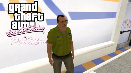 GTA VCS Ped #1 Guy From Shops (Fixed)