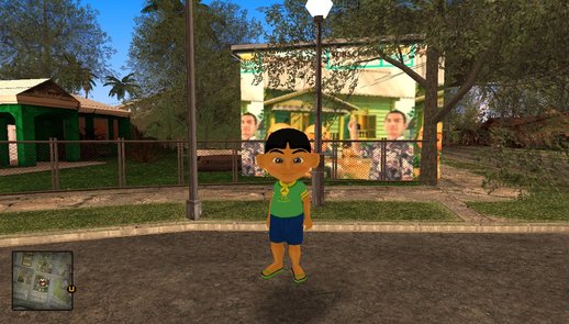 Skin Mael Upin Ipin
