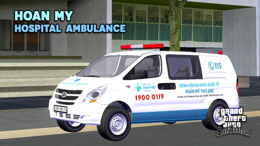Vietnamese Hoan My Hospital Ambulance - Xe Cấp Cứu Bệnh Viện Hoàn Mỹ Việt Nam
