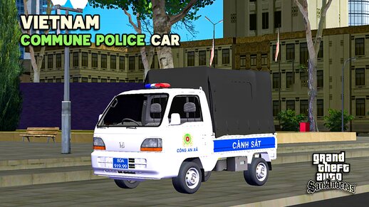 Vietnamese Commune Police Car V1 - Xe Công An Xã Việt Nam