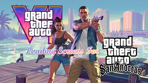 GTA VI Loading Screens for GTA SA