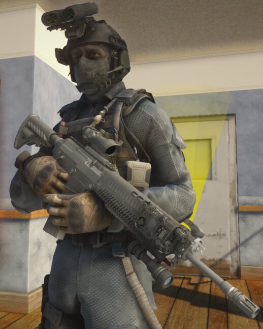 Swiss SIG 556 Assault Rifle