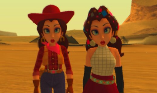 Pauline (Party Time & Cowgirl) from Mario Kart Tour