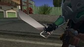 Knife, Parachute and Chinese Fan