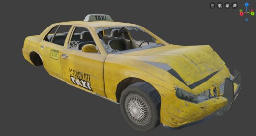 Taxi (Broken) from Resident Evil : Operation Raccoon City