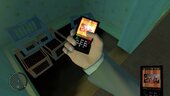 Kanye West album as a cellphone theme