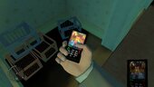 Kanye West album as a cellphone theme