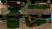 Bus 2 Marcopolo Paradiso G7 1200 4x2 Mercedes Benz O500RS con Carrocería TransBardo´s S.A Medellin a Liborina