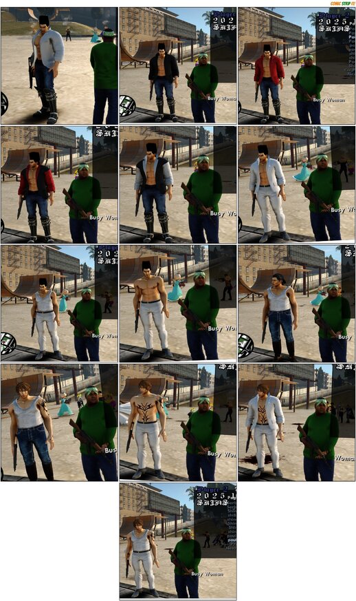 Shin, Sergei, and Paul New Clothing v2