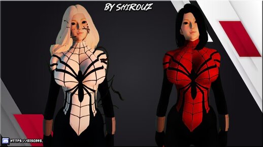 Pack Skins Spider Girl #938