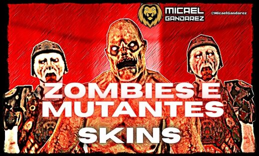 Zombies e Mutantes - Skins