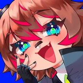 Vtuber Rakkun con botarga de pollo de PS1