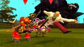 Vajramon and Pajiramon from Digimon 