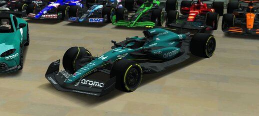 2024 Formula 1 Low Poly Pack