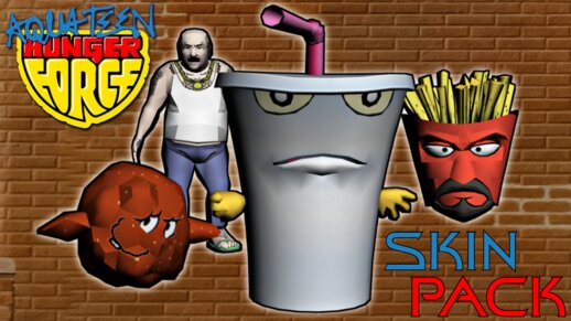 Aqua Teen Skins Pack - Hunger Force