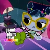 The Buzz on Maggie: Loading screen and title menu (GTA Stickyfeet)