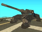 Battle Gear (with bluish-gray camo) from Metal Gear Solid V: The Phantom Pain