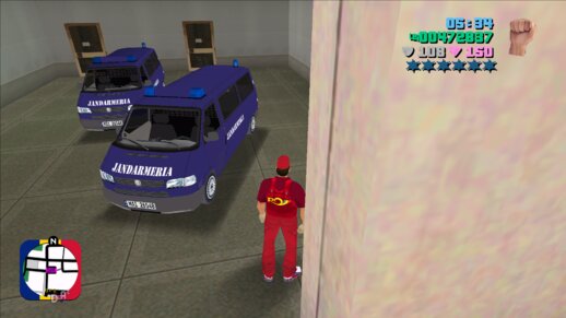 GTA Mamaia Vice 1.6 Save with acquired Jandarmeria Van