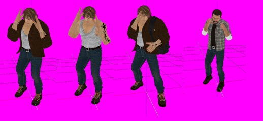 Shin New Casual Clothing + Bag Foot Offset Fix v2