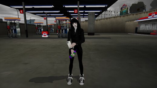 Anim Girl Pose