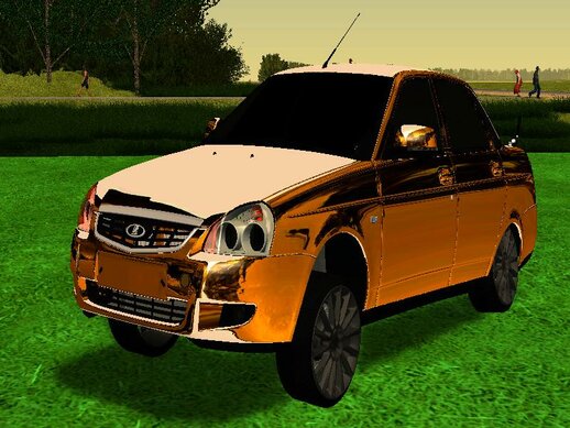 Lada Priora 2170 Gold Ganja Style