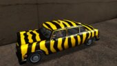 Retextured Zebra and Kaufman Cabs 