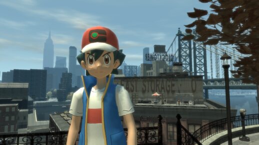 Ash Ketchum from Pokémon Journeys