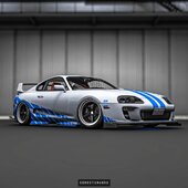 Toyota Supra Edit for Mobile