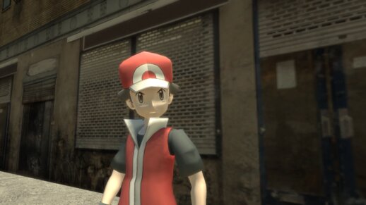Red from Pokemon Fire Red and Leaf Green
