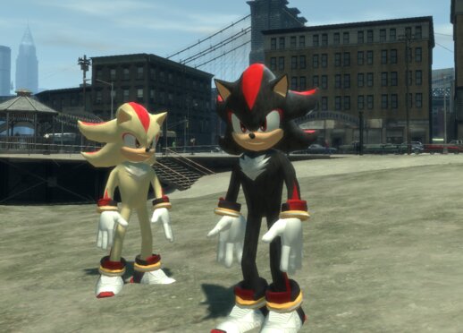 Shadow the Hedgehog from Sonic Dash