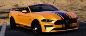 2019 Ford Mustang GT Convertible [ADD-ON/FiveM/ Animated Roof]