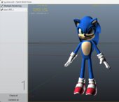 Movie Sonic from Sonic Dash