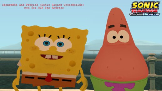 SpongeBob and Patrick (Sonic Racing CrossWorlds)