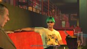 The Mountain Cat T-Shirt + Green Beanie