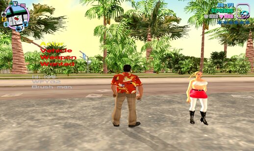 Pedestrian Beta GTA Vice City for Mobile