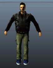 Claude from GTA III (XBOX version)