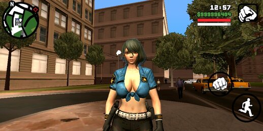 Tamaki Police Suit Outfit for Mobile