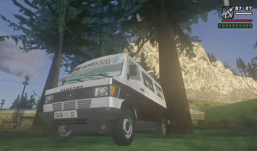 Mercedes-Benz T1 207D Morocco 