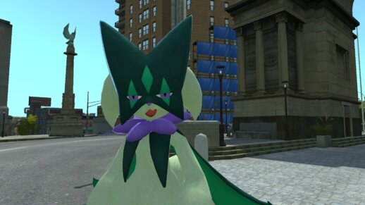 Shiny Meowscarada from Pokemon