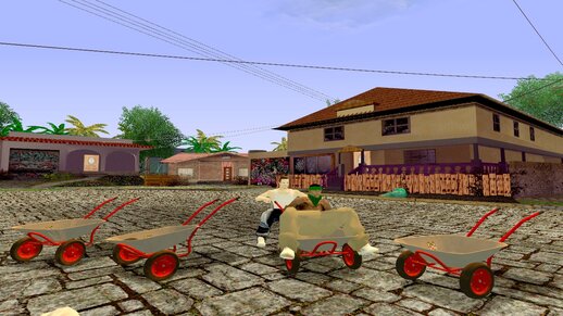 Buggy o Carretilla de construcción reemplaza cuatrimoto