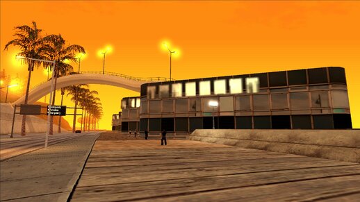 Buildings and Bridge Near Las Colinas Neighborhood