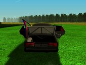 VAZ 2107 Avtosh Azerbaijan Flag